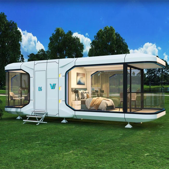 Mobilus Space Cube kapsulinis namas 40 pėdų Home